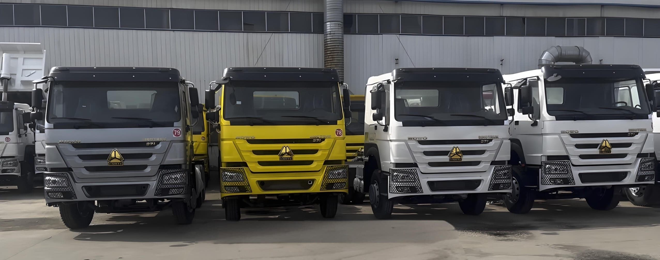 ARKK GROUP truck fleet on the road
