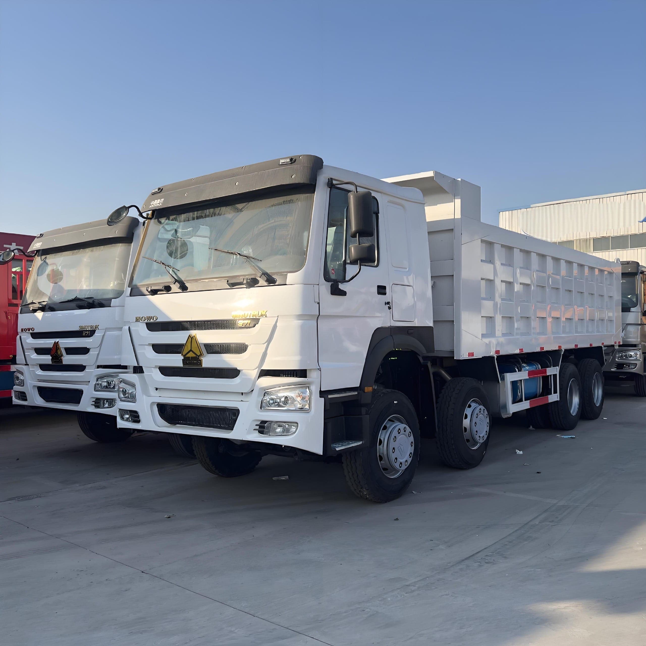 ARKK GROUP heavy-duty trucks used for mining supply chains